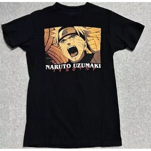 Men’s Vintage 2002 Naruto T Shirt Uzumaki Naruto Anime T Shirt Large